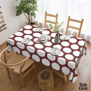 Nappe toile cirée à pois