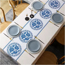 Nappe toile cirée beige