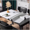 Nappe toile cirée blanche