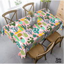 Nappe toile cirée cactus