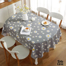 Nappe toile cirée champetre ovale