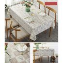 Nappe toile cirée dentelle