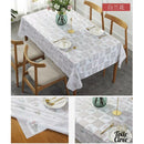 Nappe toile cirée dentelle