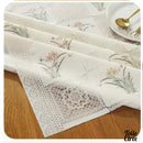 Nappe toile cirée dentelle