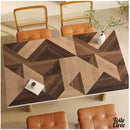 Nappe toile cirée effet bois