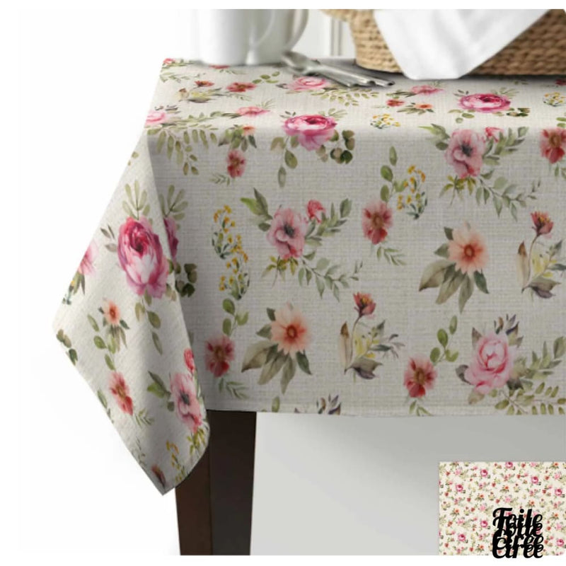 Nappe toile cirée fleurs