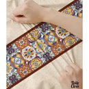 Nappe toile cirée fleurs