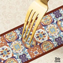 Nappe toile cirée fleurs