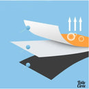 Nappe toile cirée noire et blanche