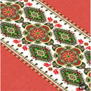 Nappe toile cirée ovale 140x180