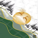 Nappe toile cirée ovale 140x200