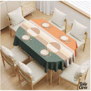 Nappe toile cirée ovale 160