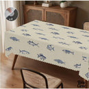 Nappe toile cirée poisson