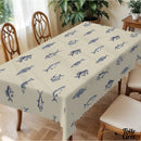 Nappe toile cirée poisson