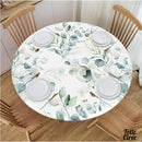 Nappe toile cirée ronde 140 avec élastique