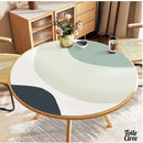 Nappe toile cirée ronde 140 cm