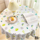 Nappe toile cirée ronde 140