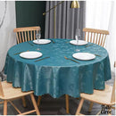 Nappe toile cirée ronde unie