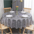 Nappe toile cirée ronde unie