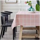 Nappe toile cirée rose