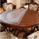 Nappe toile cirée transparente épaisse