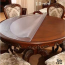 Nappe toile cirée transparente épaisse