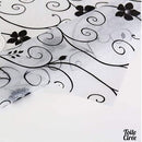 Nappe toile cirée transparente rectangulaire