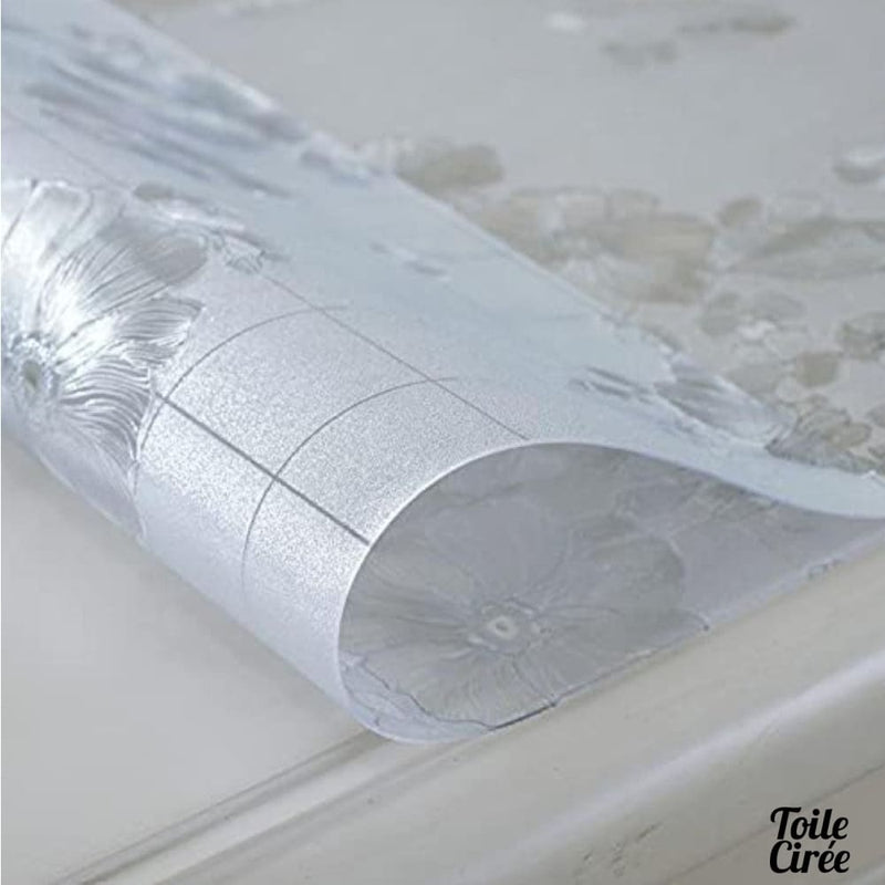 Nappe toile cirée transparente