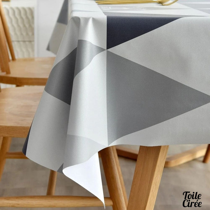 Nappe toile cirée triangle