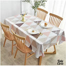 Nappe toile cirée triangle