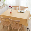 Nappe toile cirée unie rectangulaire