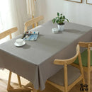Nappe toile cirée unie rectangulaire