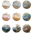 Nappe toile cirée unie rectangulaire