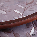 Nappe transparente fleurie