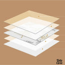 Nappe transparente hexagone