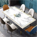 Nappe verre souple feuillage