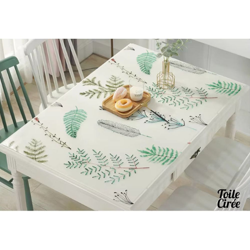 Nappe verre souple feuilles