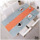 Nappe verre souple motif géométrique