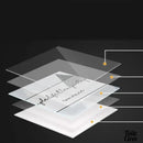 Nappe verre souple pied de poule