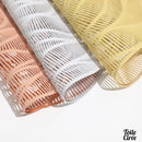 Napperon PVC fleurs de rose