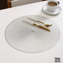 Napperons PVC fil tissé