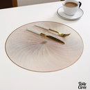 Napperons PVC fil tissé