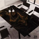 Or noir toile enduit ciré