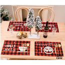 Set de table à carreaux