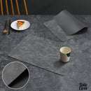 Set de table aspect cuir