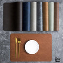 Set de table aspect cuir