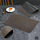 Set de table aspect cuir