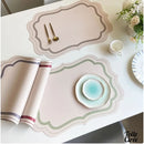 Set de table blanc