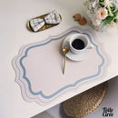 Set de table blanc