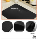 Set de table cuir noir